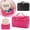 Black, variant on Hanging Toiletry Bag for Travel, Large Makeup Organizer with Hook, Waterproof Cosmetic Bag for Men & Women, Dopp Kit for Gym & Home