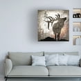 thumbnail image 2 of LightBoxJournal 'Calling Elk' Canvas Art, 2 of 4