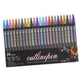 thumbnail image 1 of segolike Double Line Outline Markers Craft Pens for Card Making Scrapbooking Painting 24 Colors, 1 of 9