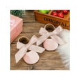 thumbnail image 2 of Baby Girls Mary Jane Shoes Soft Sole Ballet Slippers Bow Princess Newborn Dress Wedding Flat Shoes, 2 of 8
