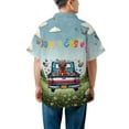 thumbnail image 5 of Happy Easter Rhodesian Ridgeback American Flag Truck Hawaiian Shirt Breathable Summer Unisex Merch Ridgebacks Dog Lover Gifts - 03001, 5 of 6