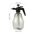 thumbnail image 2 of FRCOLOR Grey Plastic Sprayer for Garden Use Hand with 1.5L Large Bottle Mouth, 2 of 8