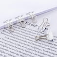 thumbnail image 4 of shiyou-Small Binder Clips, 3/4 Inch (19mm), 50 Pack Mini Clips (White), 4 of 4