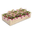 thumbnail image 6 of Tcbosik 47"L Wooden Planting Frame Above Ground, Outdoor Garden Planter Bed for Yard Greenhouse Vegetable Flower Herbs, Burlywood, 6 of 7