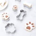 thumbnail image 4 of Ludlz Pastry Mold Heat-Resistant Dog Paw Shape Easily Demoulding Not Sticky Baking Electric Cake Pan Bone Mold Bakery Gadgets, 4 of 8