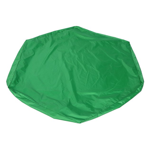 Protection Résistante à l'Usure pour Bac à Sable, Couvercle de Bac à Sable, Bac à Sable Durable pour l'Extérieur Vert 140x110x20 cm
