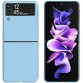 thumbnail image 3 of Case for Samsung Galaxy Z Flip 3 5G 2021, Slim Fit Matte PC Cover Phone Case for Galaxy Z Flip3 - Blue, 3 of 13