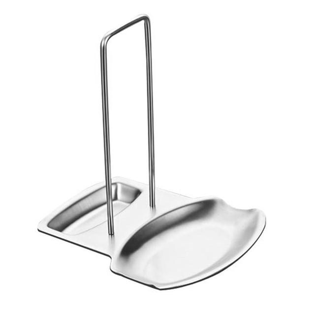 Vajilla de acero inoxidable 201 Wdftyju soporte para reposacabezas soporte para tapa soporte para estufa organizador de almacenamiento utensilios de cocina
