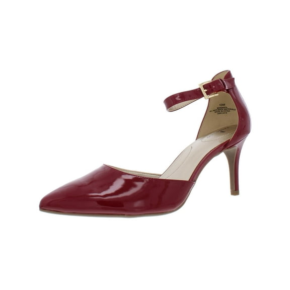 Bandolino Womens Ginata Patent Leather Ankle Strap