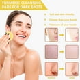 Turmeric Kojic Cleansing Pads For Face Body Vitamin B5 Fades Dark Spots