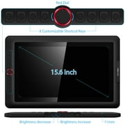 XPPen Artist 15.6 Pro Graphic Tablet,1080P Full-Laminated Drawing Display,Eye Protection Screen, Drawing Tablet with Pen (8192 Levels Pen Pressure, 120% sRGB)