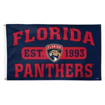 WinCraft Florida Panthers 3' x 5' Single-Sided Franchise Establishment Deluxe Flag
