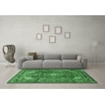 thumbnail image 3 of Ahgly Company Indoor Round Persian Emerald Green Traditional Area Rugs, 7' Round, 3 of 4