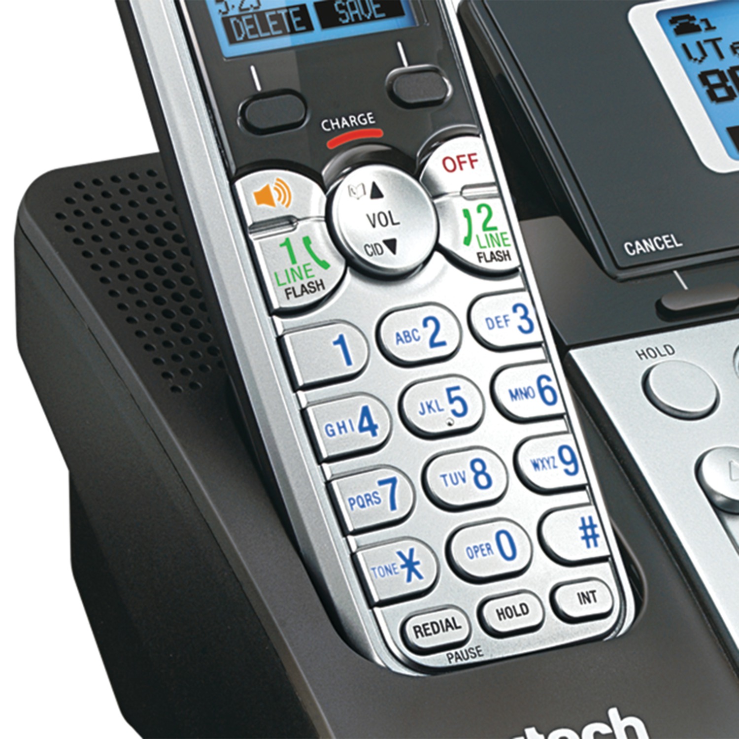 Vtech DS6151 2Line Expandable Cordless Phone with Digital Answering