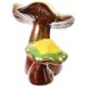 thumbnail image 3 of Artificial Fake Mini Mushrooms Figurine Indoor Use Outdoor Garden Decorations 4.7×3.5×3.1in High Simulation 1Set, 3 of 5
