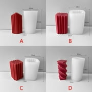 Multi-Style Geometry Resin Mold 3D-Cone Silicone Mould Art Craft Soap Gypsum Decorations