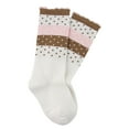 thumbnail image 3 of Lovely Annie Unisex Children 3 Pairs Pack Non-Skid Non-Slip Cotton Crew Socks One Size 3 Girl Color(D), 3 of 4