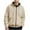 A-Khaki, variant on Men's Hoodies Windproof Gym Hooded Top Men Teenagers Zipper Jacket Warm Cosy Sweatshirts Stretch Lightweight Jackets Golf Casual Fall Outwear Long Sleeve Tracksuit Tops