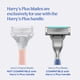 thumbnail image 2 of HARRY'S PLUS: Kit de afeitado para hombre - Caja de regalo con mango premium, 5 cartuchos de hojas de afeitar, gel de afeitar espumoso de 56 ml y funda de viaje, sistema pivotante avanzado - Arcilla, 2 of 9