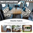 thumbnail image 3 of XYZCANDO Dog Paw Print RV Sofa Cover RV Couch Cushion Slipcovers Comfortable Loveseat Slipcovers for Travel Couch Stain Resistant Sofa Cover 2 Backrest Cover & 2 Bench Cover, 3 of 6
