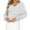 White, variant on GigrtiJin Women's off Shoulder Sweater Long Sleeve V-Neck Casual Loose Tops Solid Color Pullover Knit Blouses