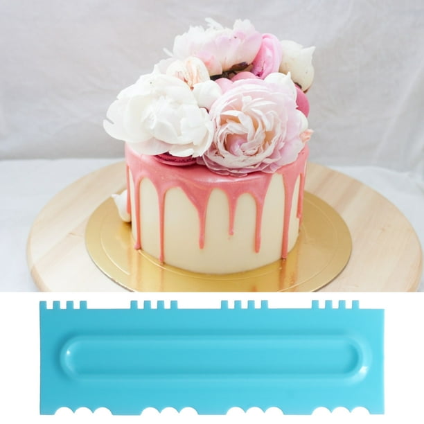Raspador de crema mano de obra exquisita peine para decoración de pasteles multifunción para panadería de cocina casera ANGGREK Otros
