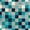Teal, variant on Unique Loom Azalea Collection Area Rug - Holly (5' 3" Octagon Multi/Navy Blue)