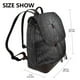thumbnail image 2 of Balery Black Spider On Web Mochila de Cuero para Mujeres, Gran Capacidad, Bolsa de Viaje Multifuncional, Mochila de Cuero y Bolsa de Hombro para Mujeres, 2 of 4