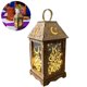 thumbnail image 3 of Eid Mubarak Laterne, Ramadan Dekoration Laterne-Candle Holz Lantern Marokkanische Vintage Laterne Deko H?ngende Eid Lichter Mit LED Ohne Batterie, Orientalische Lampe für Muslimischen Islam Eid (A), 3 of 8