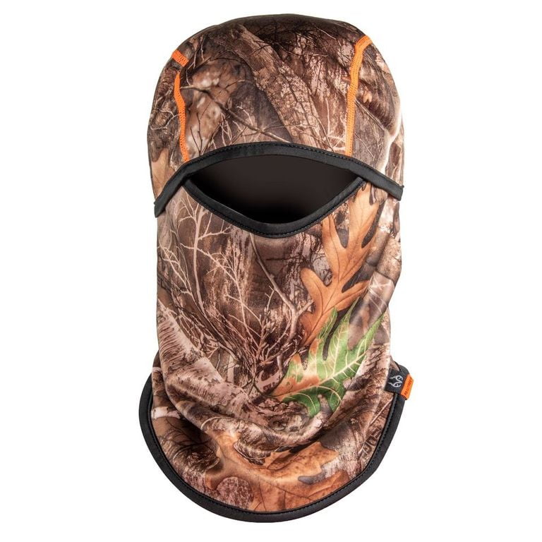 Realtree Edge Reversible Hunting Facemask Balaclava, One Size Fits Most, Unisex, Polyester