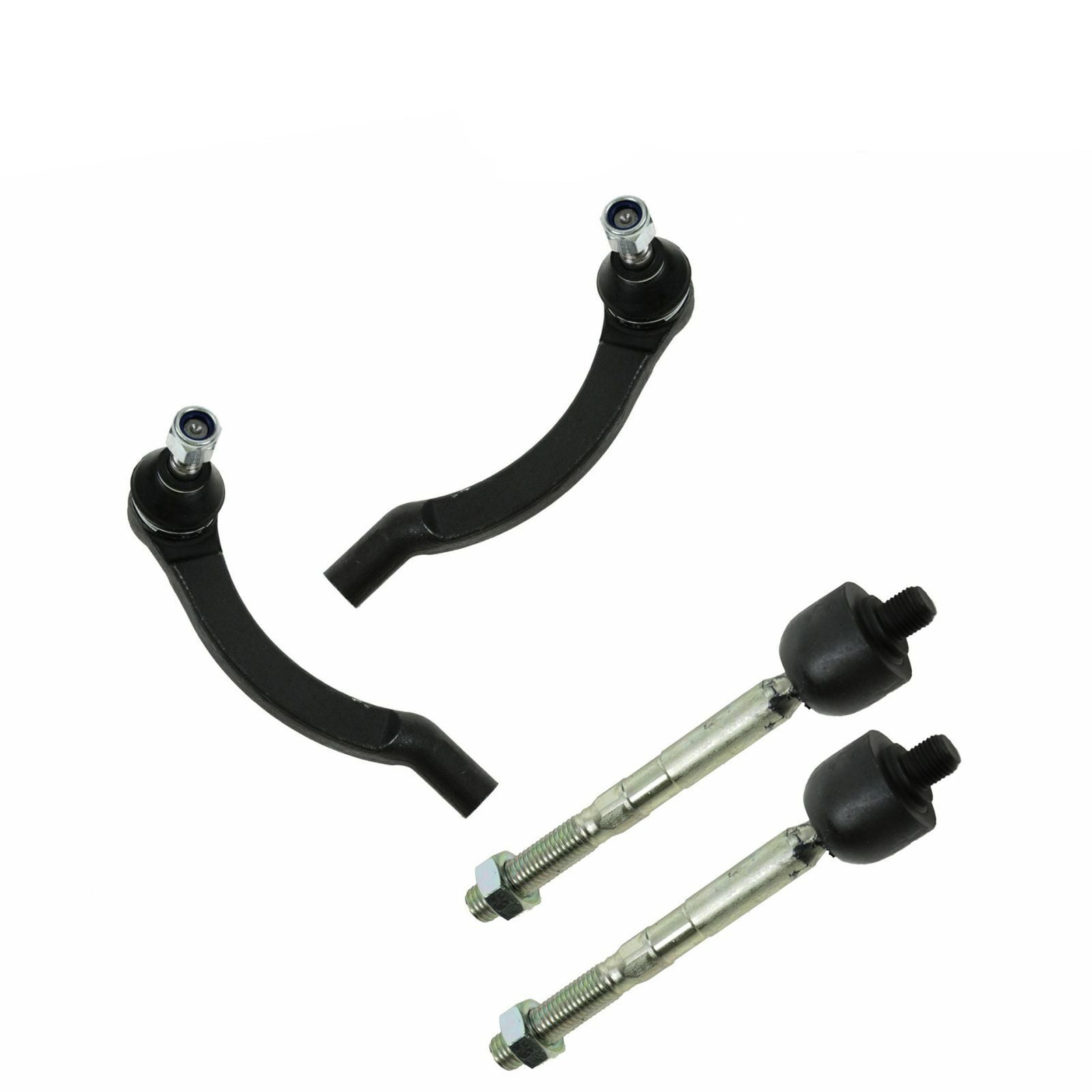 Front Inner & Outer Tie Rod Kit Set of 4 For Volvo 850 C70 S70 V70 850