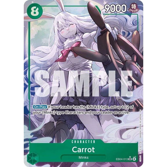 One Piece The Azure Sea's Seven Super Rare Carrot EB04-013 [Alternate Art]
