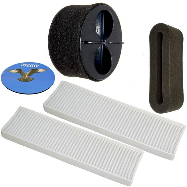 HQRP Filter Kit for Bissell CleanView Helix Deluxe Vacuum 21K3, 21K31