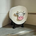 thumbnail image 4 of Joernso Dairy Cow Toilet Roll Holder 3D Printing Paper Towel Holder Freestanding Design Fun Bathroom Decor Keeps Rolls Organized Roll Paper Organizer, 4 of 7