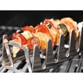 thumbnail image 4 of Soporte multifuncional para barbacoa de acero inoxidable, soporte portátil para parrilla de barbacoa, 4 of 5