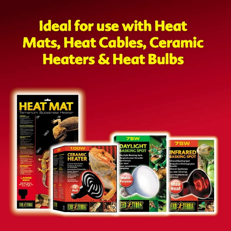 Exo Terra Thermostat 600w Flashing Blue Light edu.svet.gob.gt