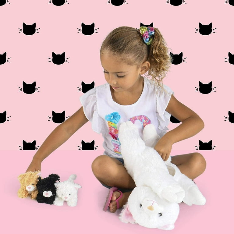 Toy cat 2025 with kittens inside