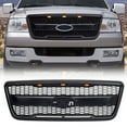 thumbnail image 1 of AMERICAN MODIFIED Raptor Style Mesh Grille for 2004-2008 Ford F150, Matte Black, 1 of 12