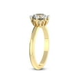 thumbnail image 4 of IGI Certified 4 Carat Round Shape Lab Grown Diamond Engagement Ring | 14K Yellow Gold | Malissa Solitaire Diamond Ring | FG-VS1-VS2 Quality Friendly Diamonds, 4 of 6