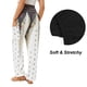 thumbnail image 5 of Pantalones harén para mujer, pantalones bohemios de yoga de cintura alta con bolsillos lavables a máquina, 5 of 5
