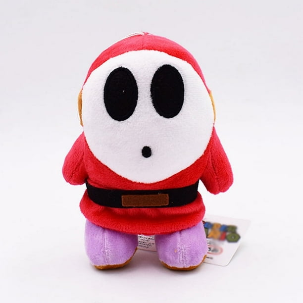 Super Mario All Star Collection 1591 Shy Guy Stuffed Plush, 6.",Multi ...
