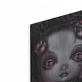 thumbnail image 2 of Luxe Metal Art 'Ladybug Girl' by Abril Andrade, Metal Wall Art, 16"x24", 2 of 9
