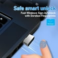 thumbnail image 6 of Compactly USB C Fingerprint Reader For Quick Access To Window Computers, 6 of 8