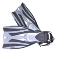 thumbnail image 2 of Aletas de buceo ajustables perfecl Aletas de natación de talón abierto para buceo libre, 2 of 7
