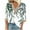 White Plus Size Blouse for Women_g, variant on CYMMPU Spring Tops Lace V Neck 3/4 Sleeve Fall Fashion Shirts Flower Pattern Tunic Tops Boho Blouses for Women Dressy Casual Loose Fit Business Elegant Work Topss XL