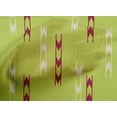 thumbnail image 4 of oneOone Coton Tissu Cambier Flèche Signe Tissu Imprimé Kasuri BTY 56 Pouces de Large, 4 of 4