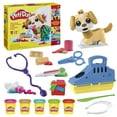 thumbnail image 2 of Play-Doh, Coffret Le cabinet vétérinaire avec chien, mallette, 10 outils et 5 couleurs, jouet pour enfants, 2 of 10