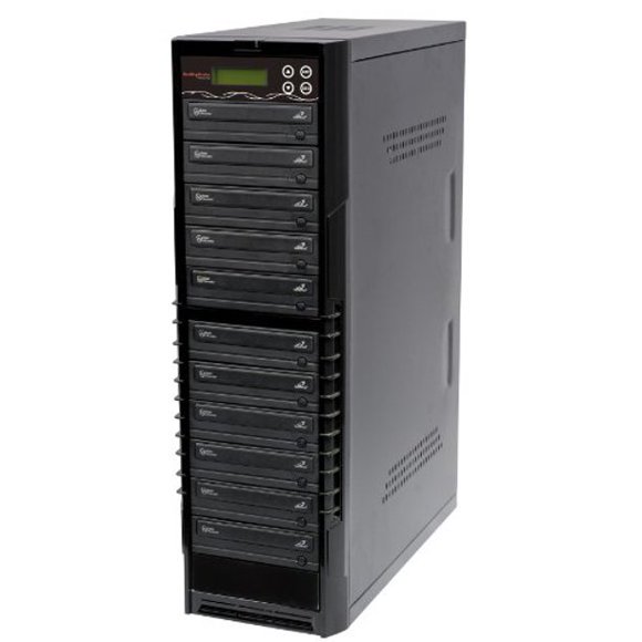 Bestduplicator BD-SMG-10T 10 Cible 24x SATA DVD Duplicator avec Brûleur Intégré Samsung (1 à 10)