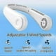 thumbnail image 4 of Portable Neck Fan, bladeless Hanging Neck Fan With 3 Speeds, white, 4 of 4
