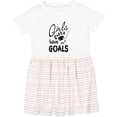 thumbnail image 3 of Inktastic Girls Gotta Have Goals Hockey Player Girls Toddler Dress, 3 of 5